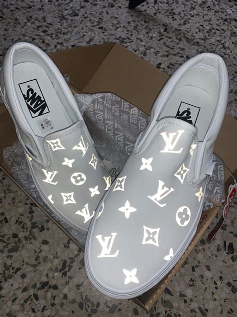 lv vans white|louis vuitton white sneakers.